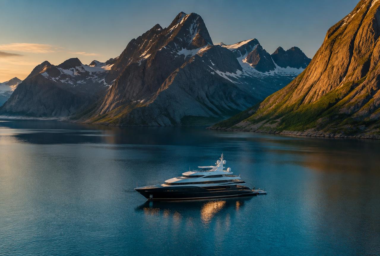 Lofoten & the Northern Fjords, Norway — private yacht and island celebration shore