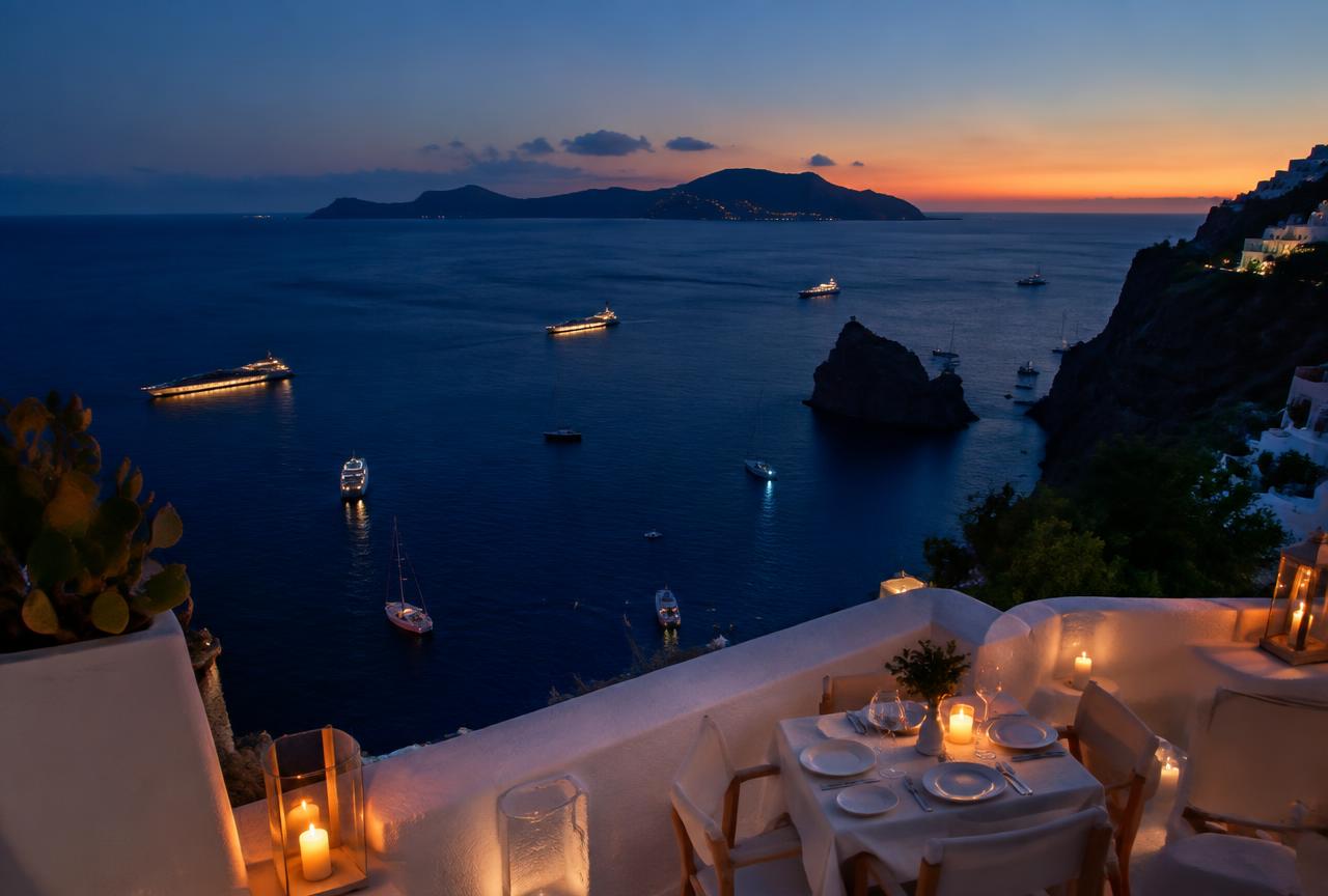 Panarea & the Aeolian Islands, Italy — private yacht and island celebration shore